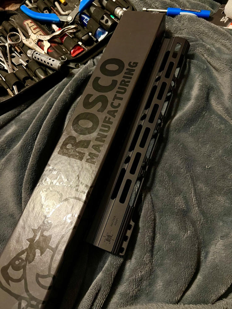 Rosco Manufacturing Bloodline 14.5" 5.56 M4 1:7 Twist Black Nitride Carbine Barrel - Customer Photo From McCoy Routh