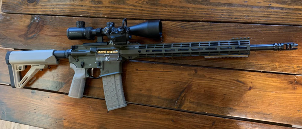 Ballistic Advantage 18" .223 Wylde SPR Stainless Steel Rifle Length AR 15 Barrel w/ Ops 12, Premium Black Series - Customer Photo From Kevin Thomas