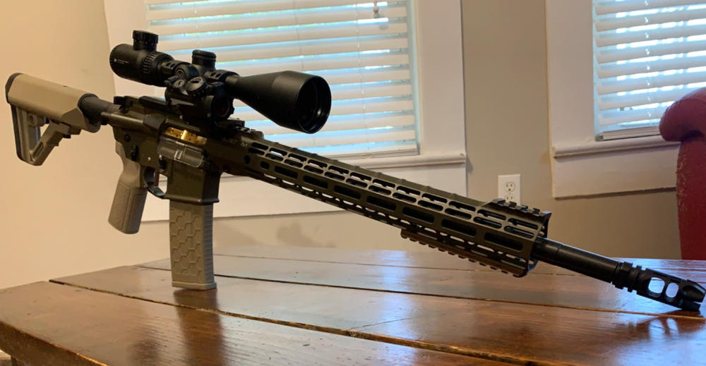 Ballistic Advantage 18" .223 Wylde SPR Stainless Steel Rifle Length AR 15 Barrel w/ Ops 12, Premium Black Series - Customer Photo From Kevin Thomas