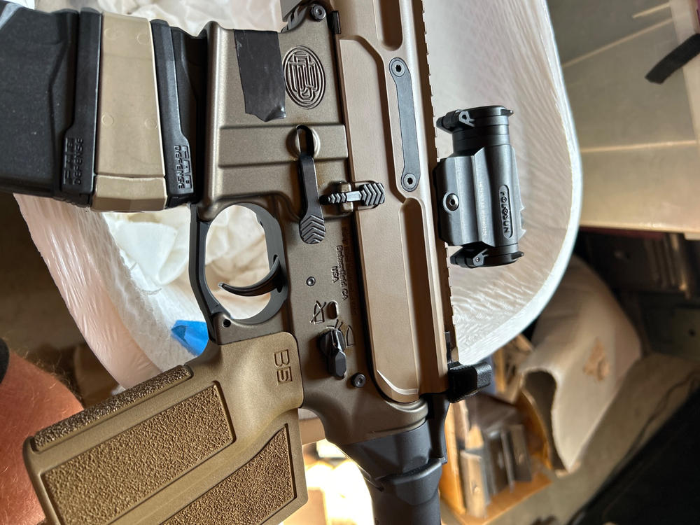 VKTR Industries Ambidextrous Mag Catch With Spring And Button - Customer Photo From Brad Hall