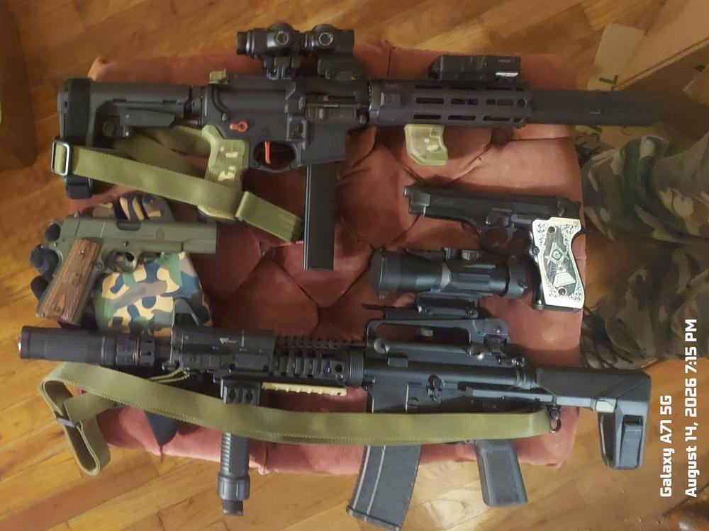 SB Tactical HBPDW 5.56 Pistol Stabilizing Brace - Black - Customer Photo From HillbillyCochise 
