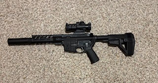 SB Tactical SBA5 Brace Only - Black - Customer Photo From Spiro Stavrakas