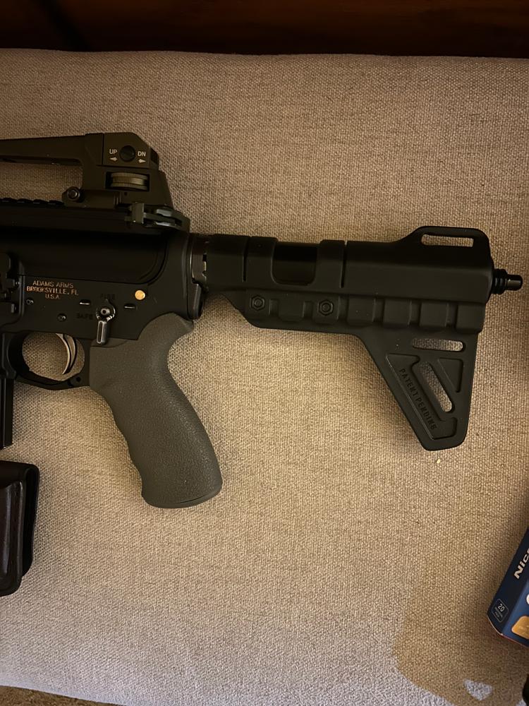 Trinity Force Breach Blade Pistol Stabilizer - Customer Photo From Larry Stafford