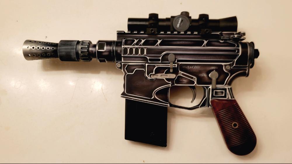 NBS Lightweight Stripped Billet 9mm Upper Receiver - Customer Photo From Frank L.