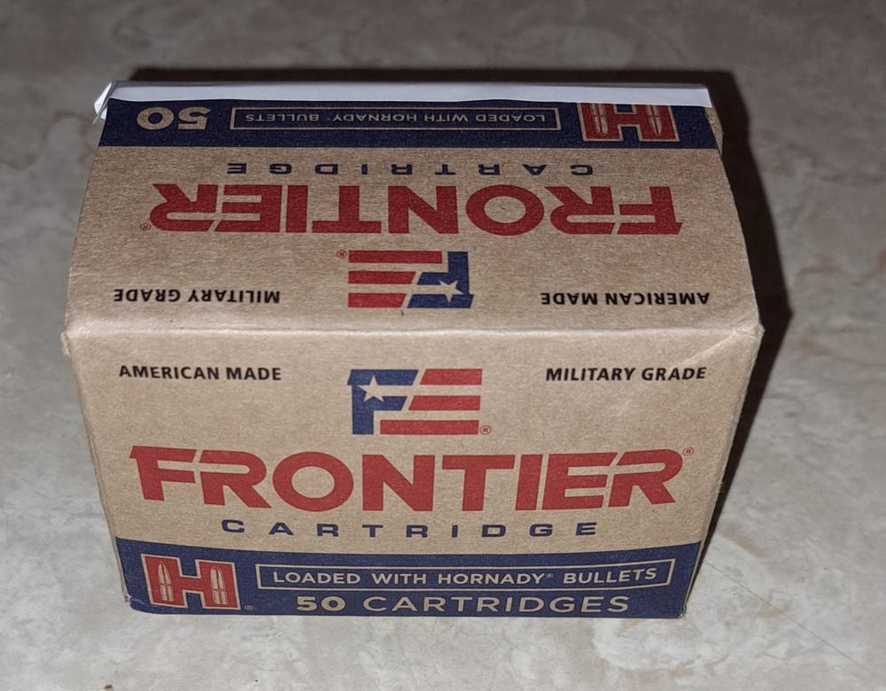 Hornady FR1005 Frontier .223 Remington 55 Grain Full Metal Jacket Rifle Ammo - 50 round box - Customer Photo From Henry Corson