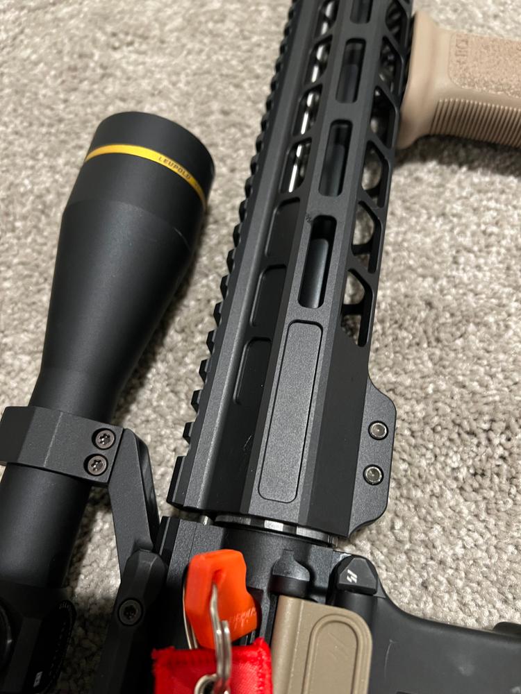 NBS Premium 16″ .223 Wylde Government Midlength Superlight M-LOK Upper Assembly - Customer Photo From Phil