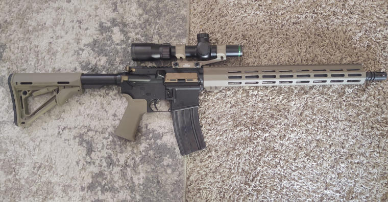 Aero Precision AR-15 Stripped Upper Receiver - Customer Photo From Mark Daubert