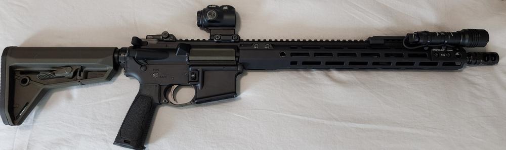 Aero Precision AR-15 MOD 4 M-LOK Handguard - Black, 15" - Customer Photo From Ashley Gaines