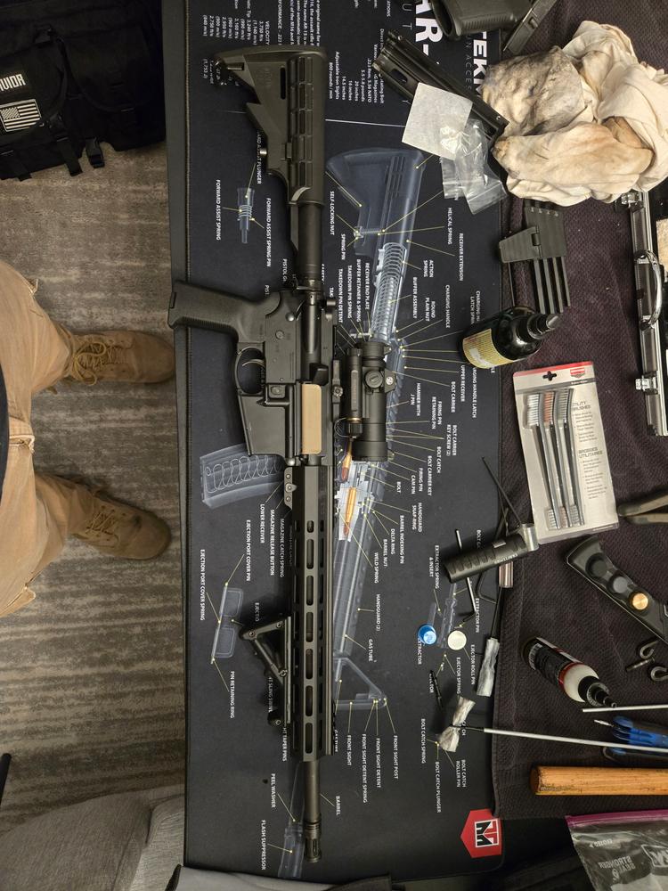 Dirty Bird AR-15 SMRS Handguard - Slim M-LOK Rail System V2-Blem - Customer Photo From Neil