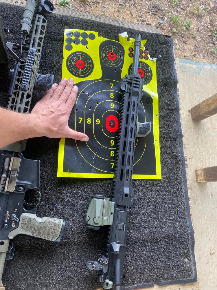 20" 5.56 NATO 4150 CMV Black Nitride CHF Govt 1:8 Rifle Length Barrel - Customer Photo From Clint