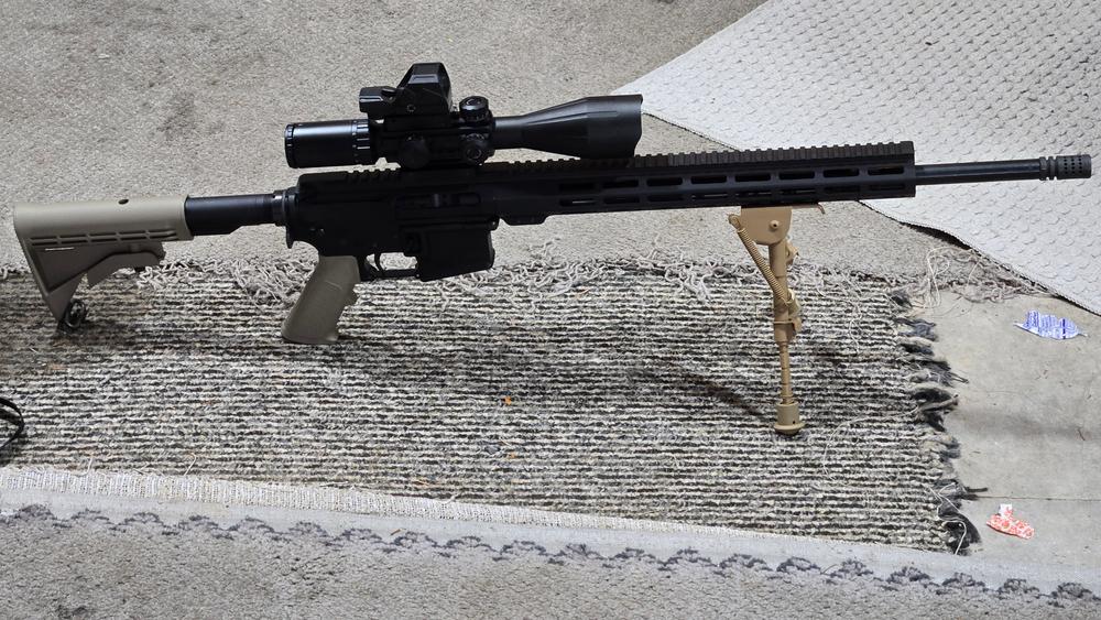 20" 5.56 NATO 4150 CMV Black Nitride CHF Govt 1:8 Rifle Length Barrel - Customer Photo From Casey