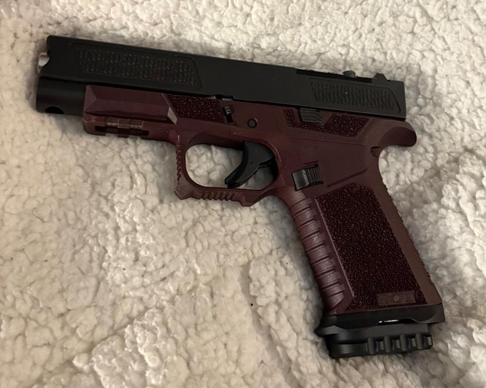 SCT Manufacturing Billet Magwell For SCT SC Polymer Frame - Customer Photo From Michael Luttrell