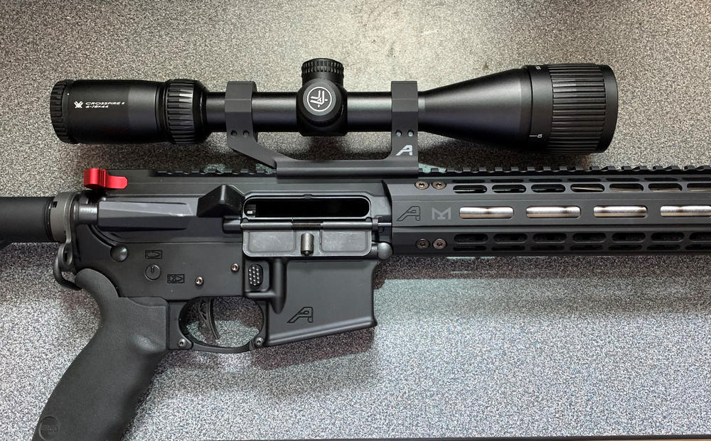 Aero Precision Ultralight 1" Scope Mount, Standard - Anodized Black - Customer Photo From Jim Russett