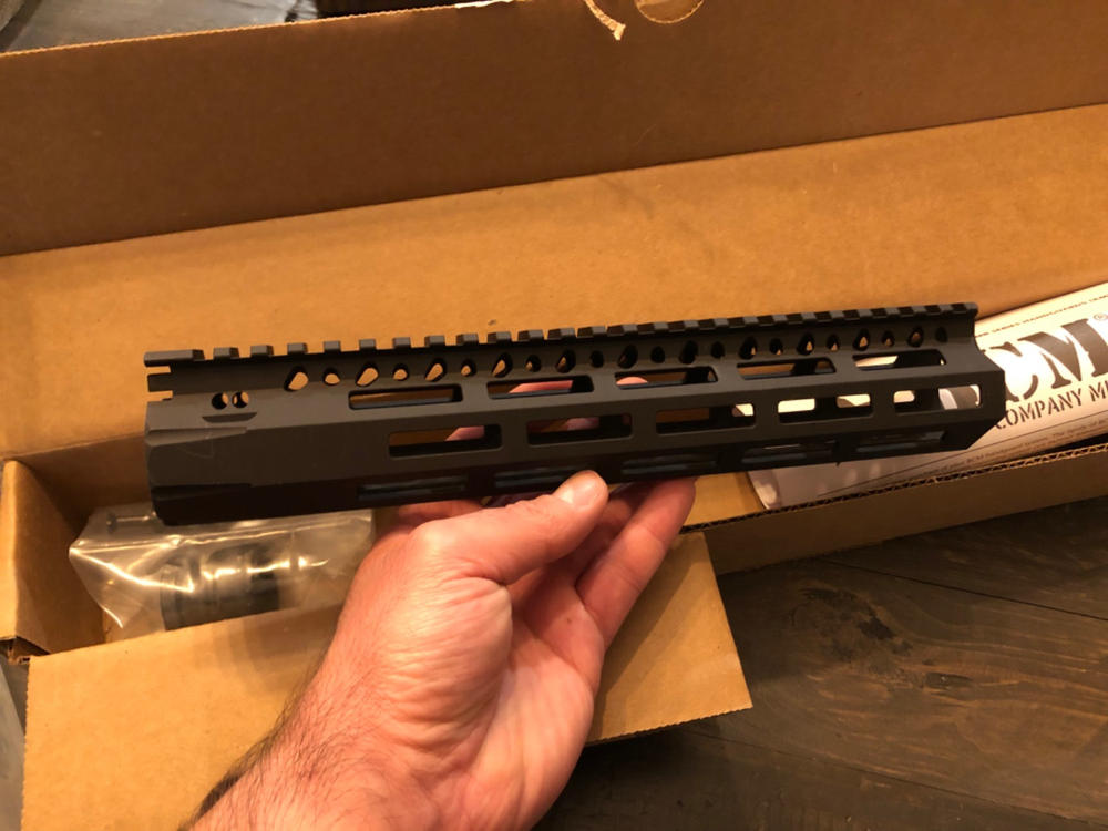 BCM Gunfighter MCMR M-LOK Modular Rail - 10.5" - Customer Photo From William Fernandez