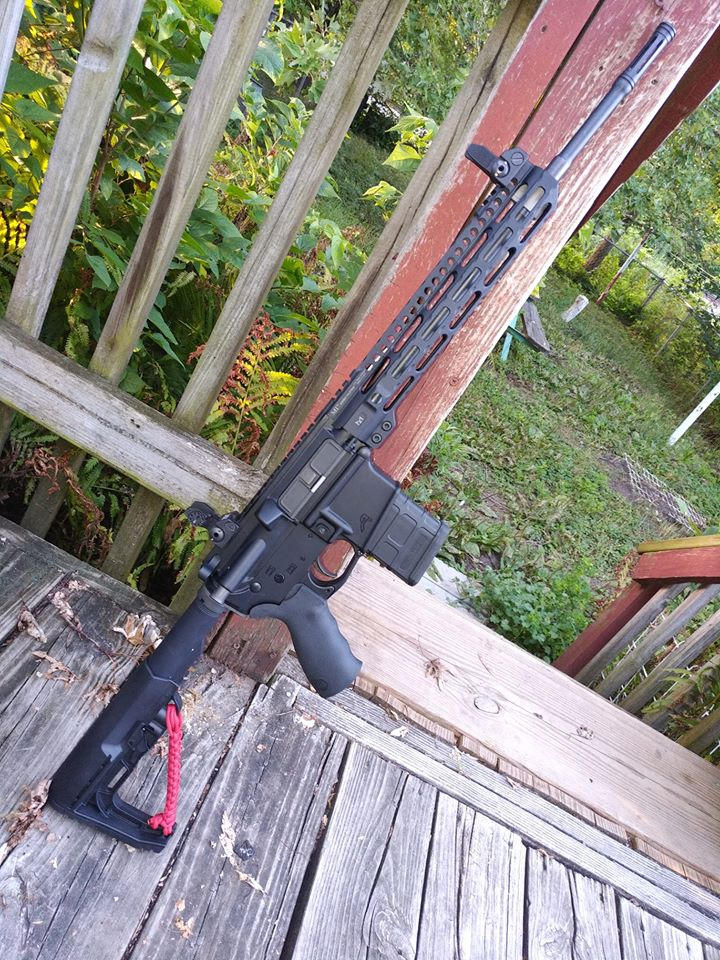 Faxon Firearms 16" Gunner 5.56 NATO Barrel w/ Integral Slim Flash Hider - Customer Photo From Brian Wickens