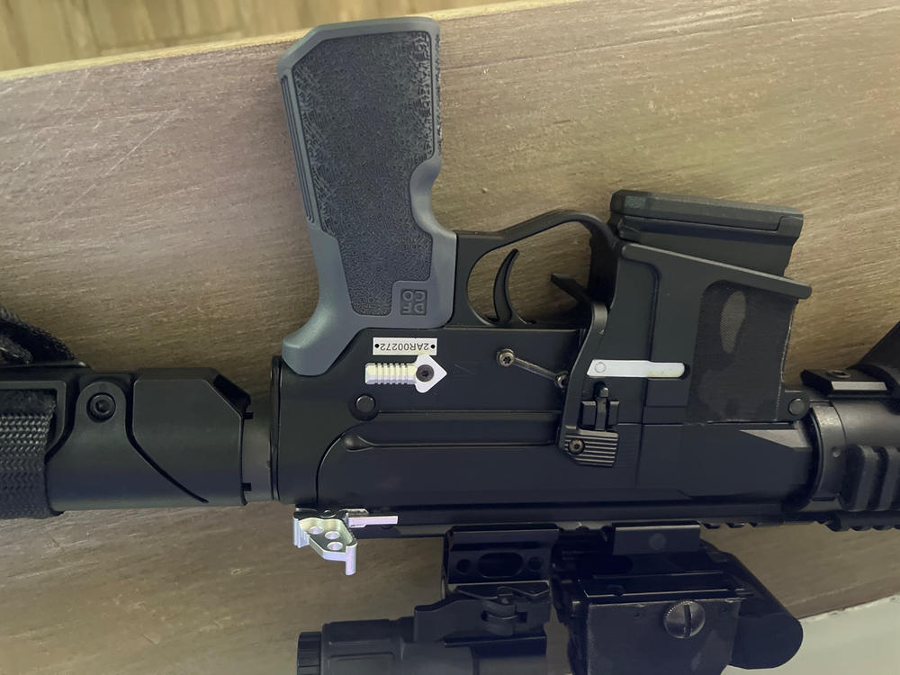 Die Free Co Kung Fu AR-15 Pistol Grip - Grey - Customer Photo From Rodney Cox