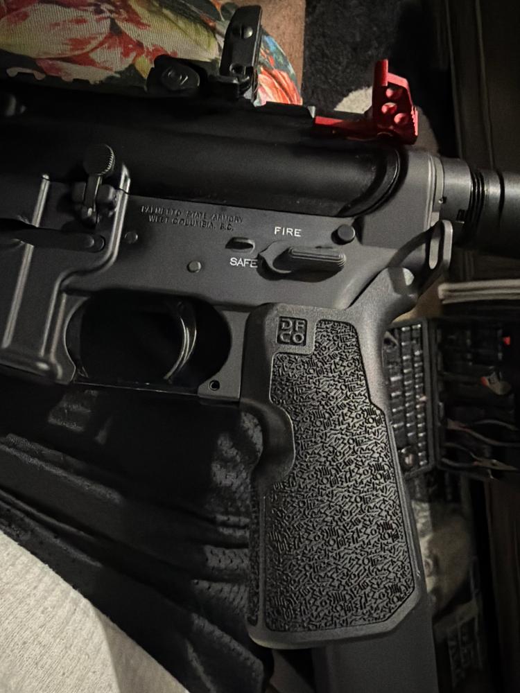 Die Free Co Kung Fu AR-15 Pistol Grip - Customer Photo From CJ