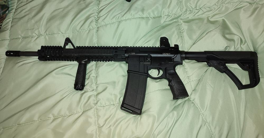 Daniel Defense DDM4 V1 .223/5.56 30rd Semi-Automatic AR-15 Rifle - Black - Customer Photo From Jimmy T