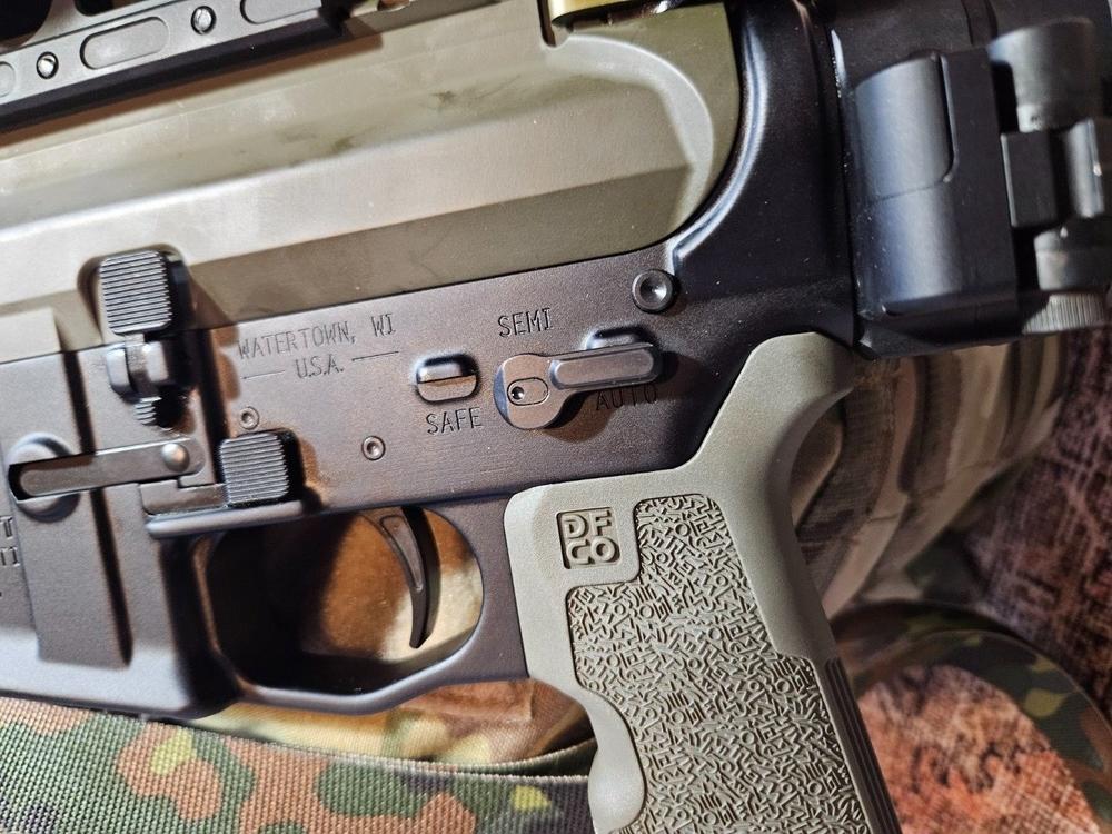 Griffin Armament MK2 AR-15 Ambidextrous Stripped Lower Receiver - Customer Photo From Charles Aurelia