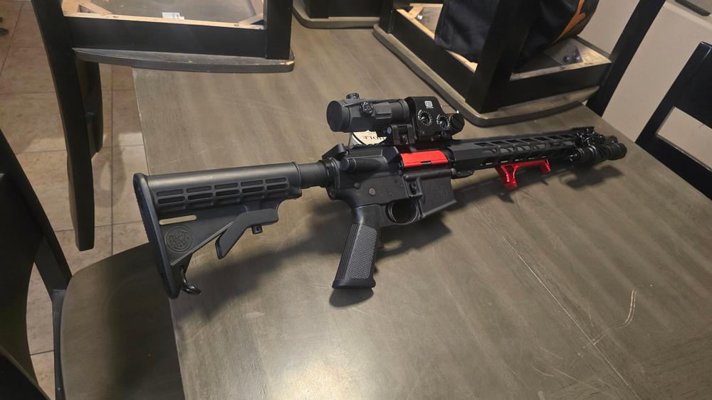 NBS 16″ 5.56 Phosphate Midlength M-LOK Lightweight Upper Assembly - Customer Photo From Angel