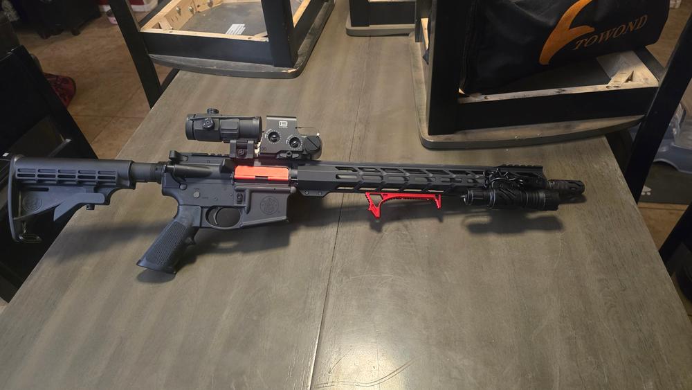 NBS 16″ 5.56 Phosphate Midlength M-LOK Lightweight Upper Assembly - Customer Photo From Angel