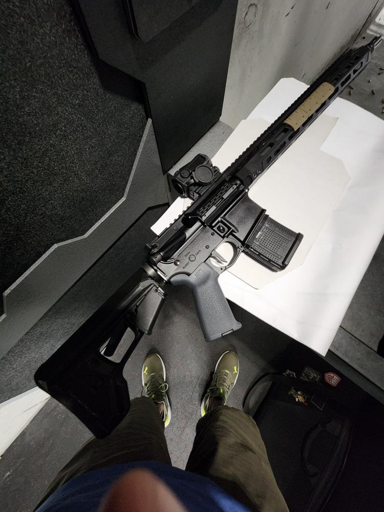 16" 5.56 NATO 1:9 Twist Phosphate Midlength Lightweight Barrel - Customer Photo From MikeTangoSix 