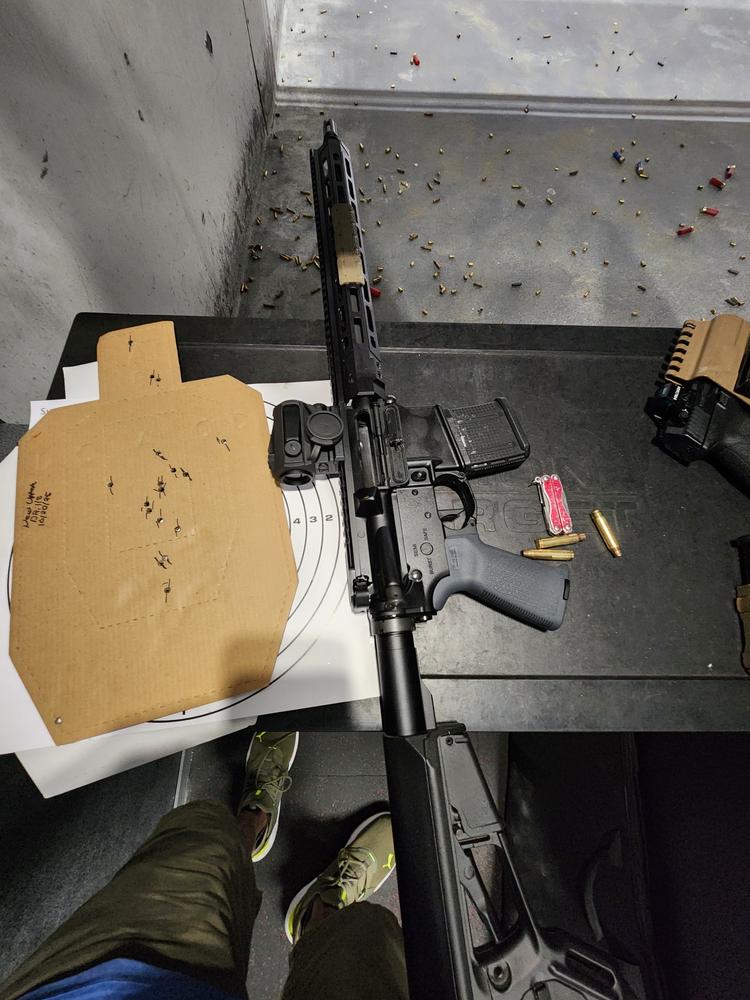 16" 5.56 NATO 1:9 Twist Phosphate Midlength Lightweight Barrel - Customer Photo From MikeTangoSix 