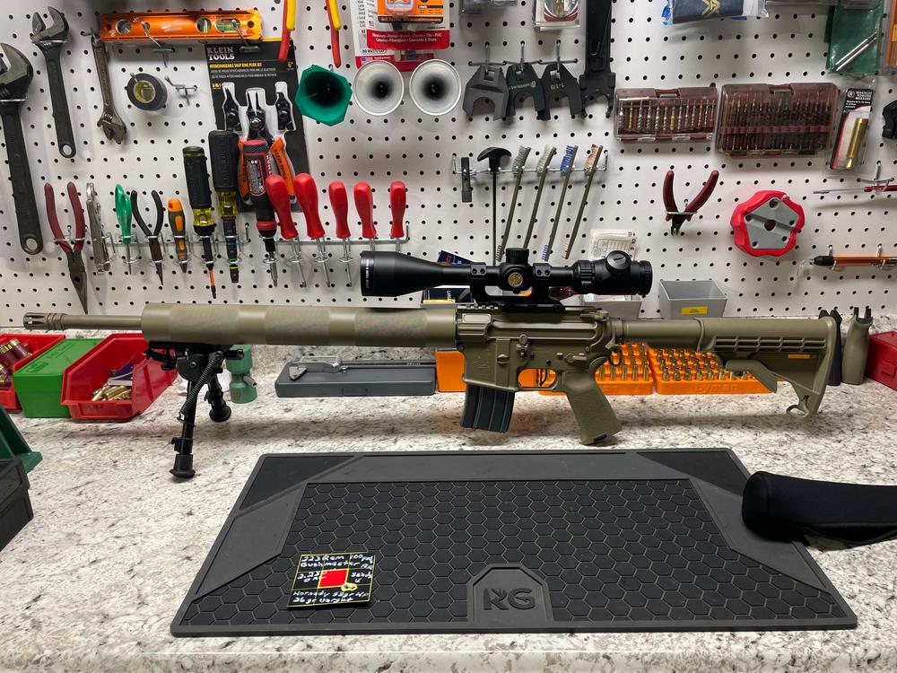 20" 5.56 NATO 1:9 Twist Phosphate Rifle Heavy Barrel - Customer Photo From Jon McHone