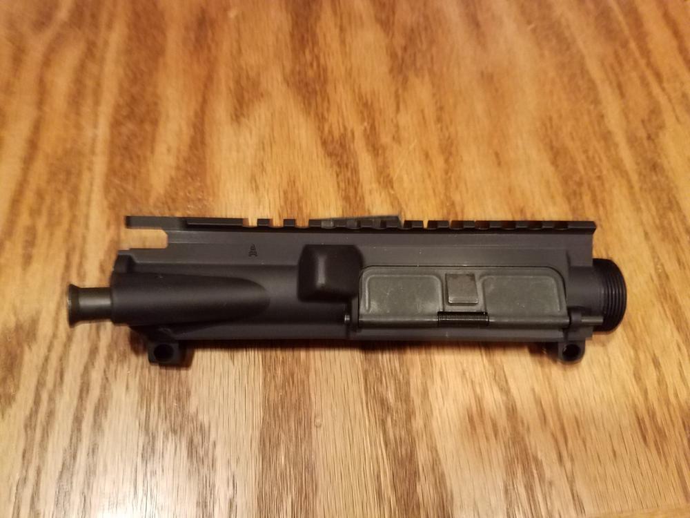 Dirty Bird AR-15 Stripped Upper Receiver - Black - Customer Photo From David Bosch