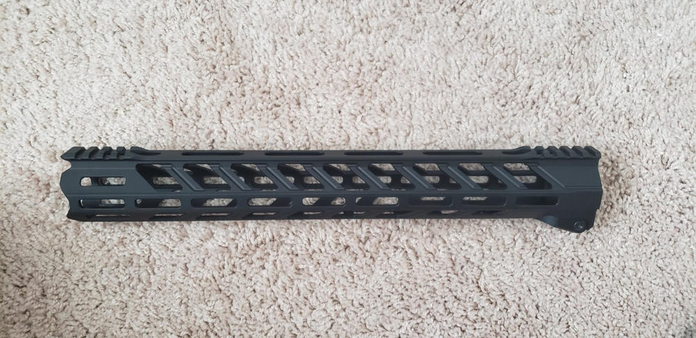 Fortis 15.75" Switch AR-10 Rail System M-LOK Handguard - Black - Customer Photo From yuelin fan