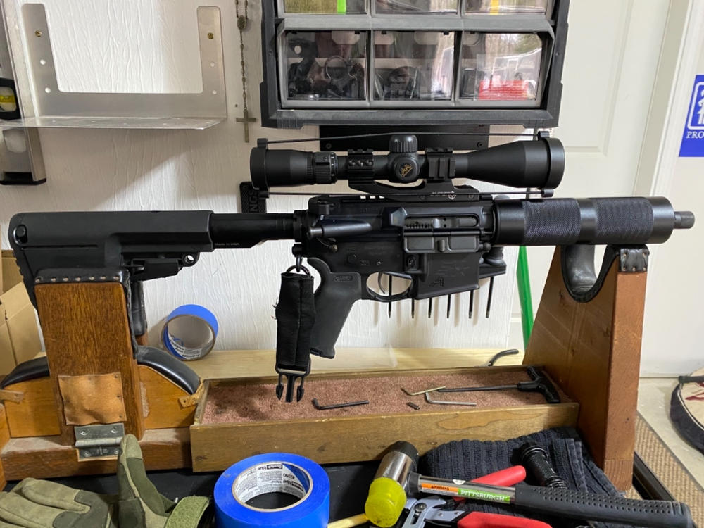 NBS 8.5" 300 Blackout 1:8 Pistol Length Barrel - Black Nitride - Customer Photo From Shane Jennings