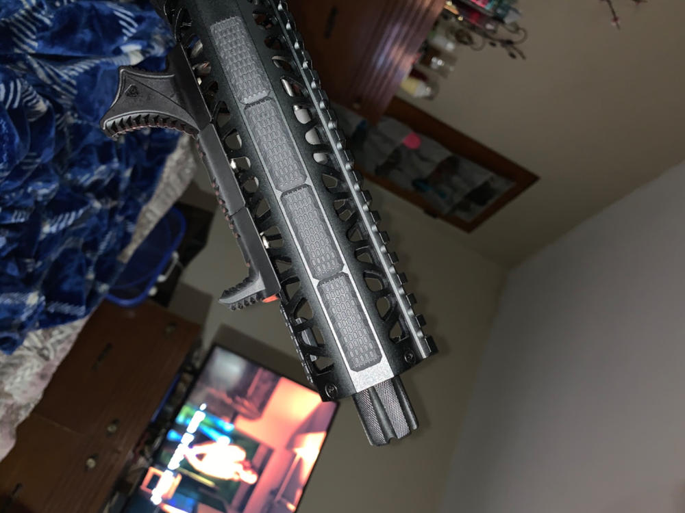 NBS 8.5" 300 Blackout 1:8 Pistol Length Barrel - Black Nitride - Customer Photo From Charles West