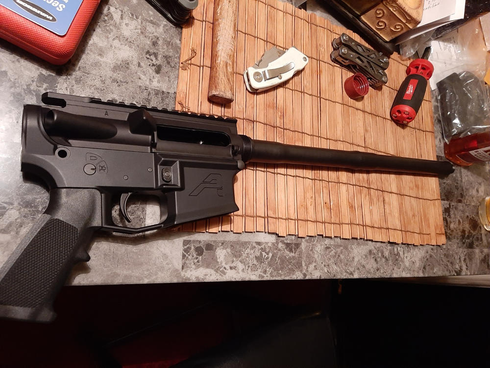 Aero Precision AR-15 XL Stripped Upper Receiver - Anodized Black - Customer Photo From Jason Biggs