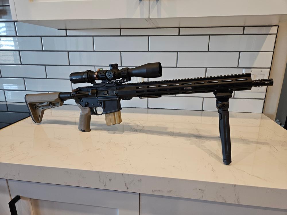 18" Midlength 6mm ARC Medium M-LOK Upper Assembly - Customer Photo From Jason