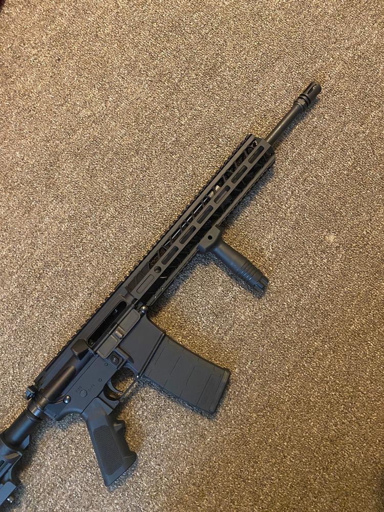 NBS Free Float M-LOK Elite Series Dual Rail QD Handguard - Customer Photo From Nicole