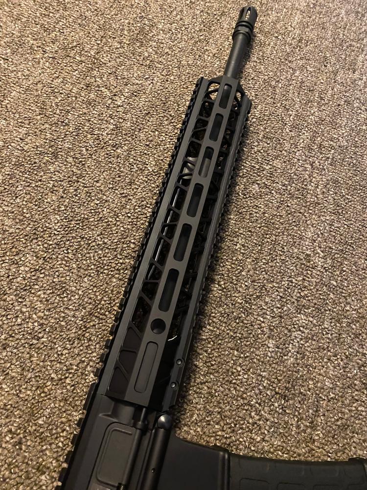 NBS Free Float M-LOK Elite Series Dual Rail QD Handguard - Customer Photo From Nicole