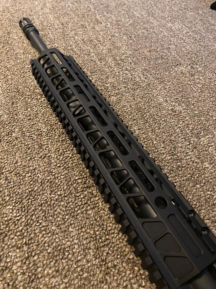 NBS Free Float M-LOK Elite Series Dual Rail QD Handguard - Customer Photo From Nicole