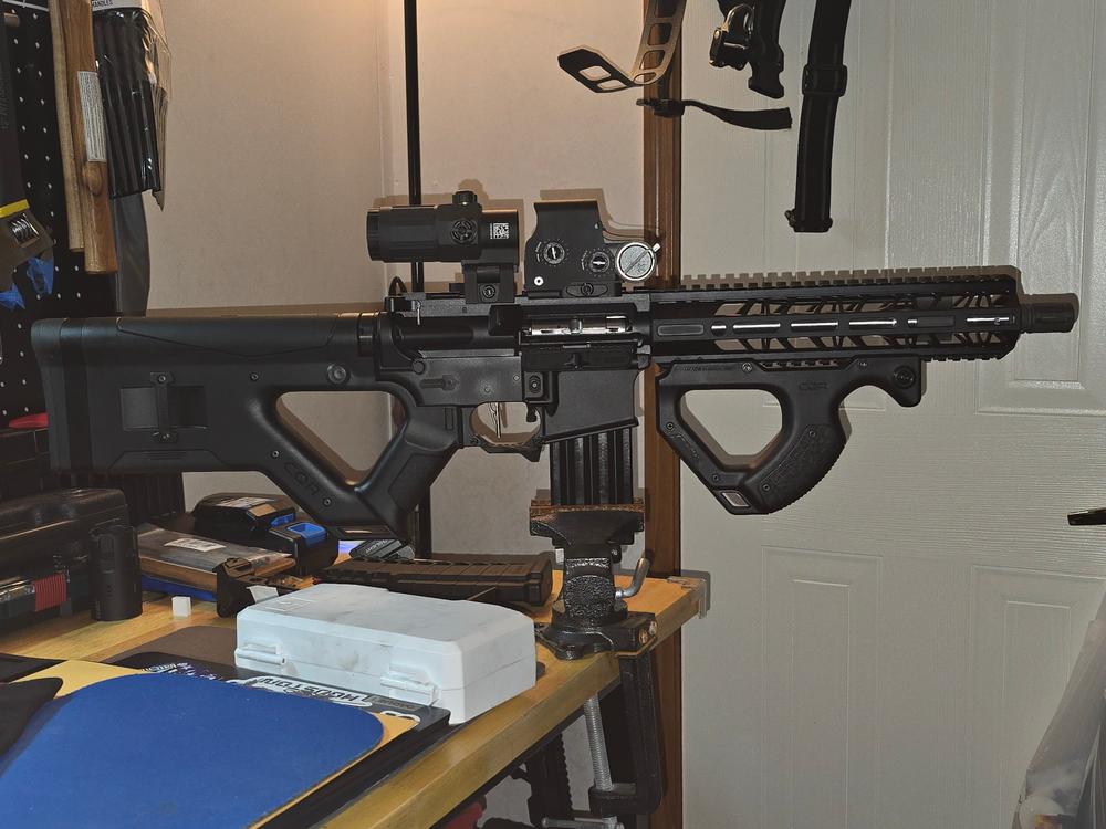 NBS Free Float M-LOK Elite Series Dual Rail QD Handguard - Customer Photo From Joshua Hernandez