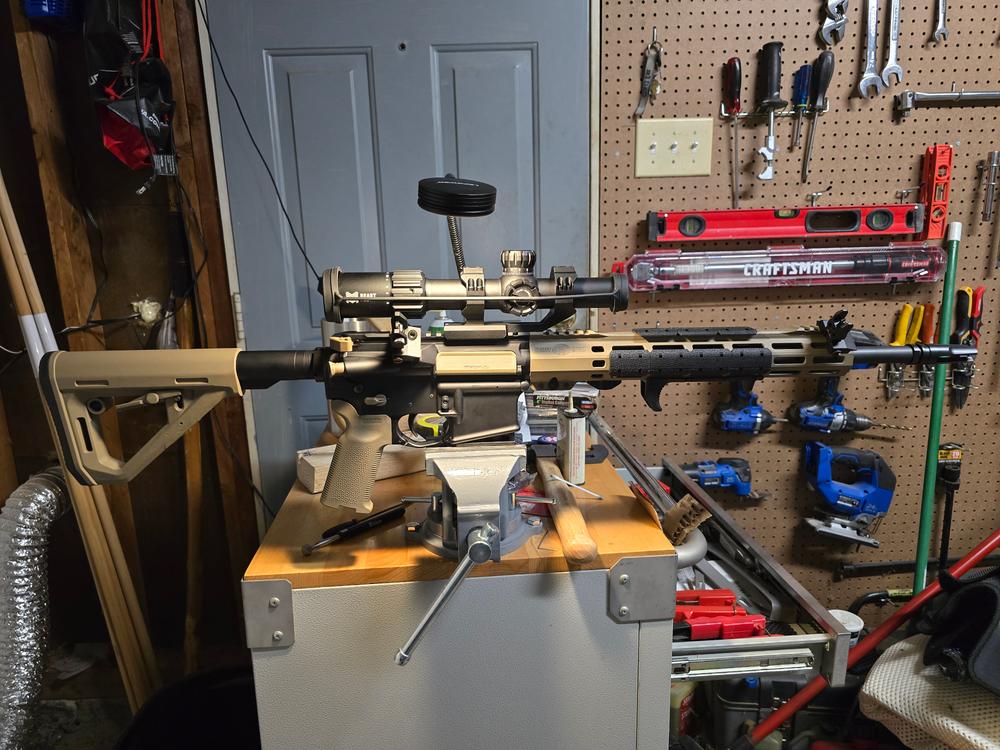 VG6 Precision ZETA 556 Flash Hider - 1/2x28 - Customer Photo From Stephen