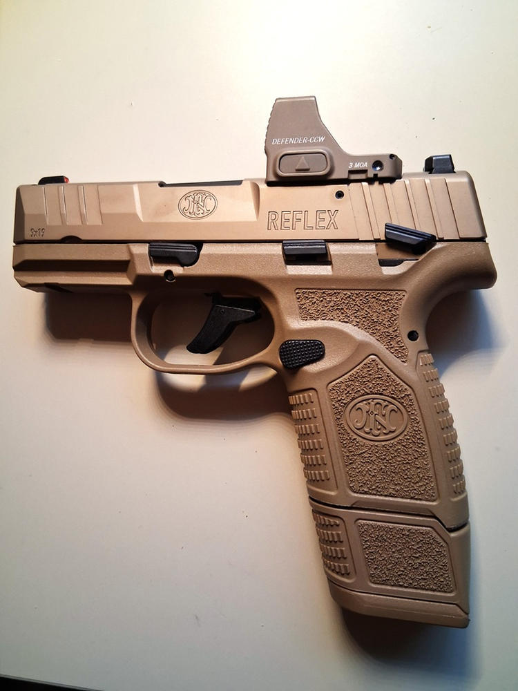 Vortex Defender-CCW 3 MOA Red Dot Sight - Tan - Customer Photo From Robert Heyen