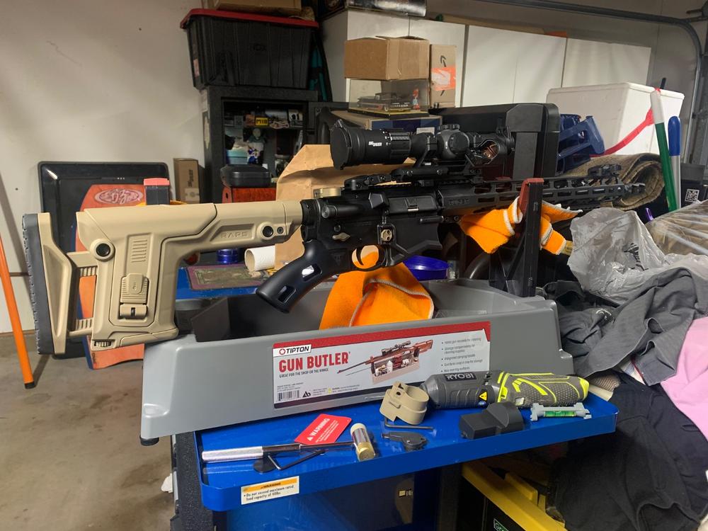 Reptilia Corp AR-15 Puller Ambidextrous Charging Handle - FDE - Customer Photo From Eric Bodenhamer