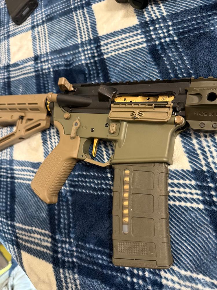MIMTAC Drastic AR-15 Drop-In Single Stage Trigger - 3.5lb - Customer Photo From Nic Laymance