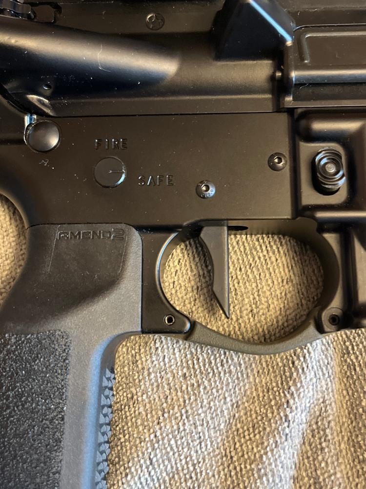MIMTAC Drastic AR-15 Drop-In Single Stage Trigger - 3.5lb - Customer Photo From Robert J.