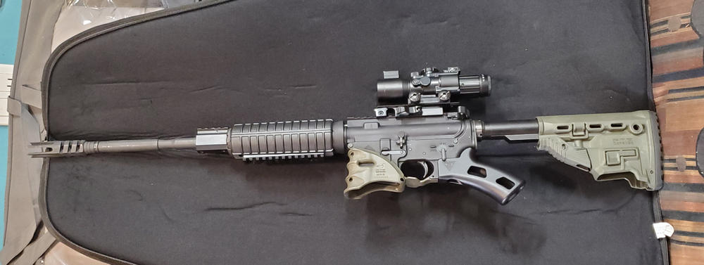 Juggernaut Tactical Featureless Grip - Black - Customer Photo From Bart Hall