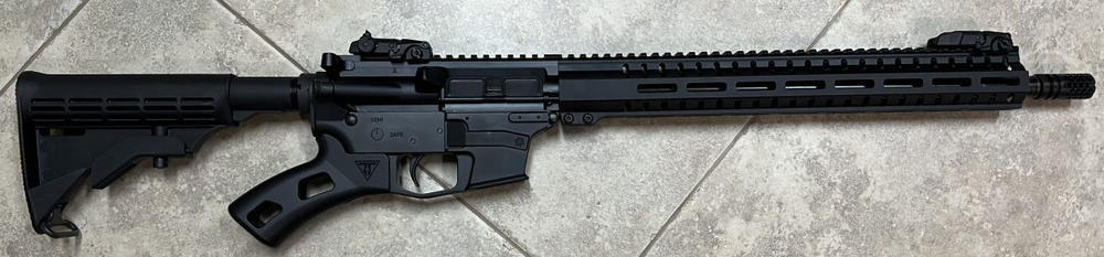 Juggernaut Tactical Featureless Grip - Black - Customer Photo From Carl Lozada