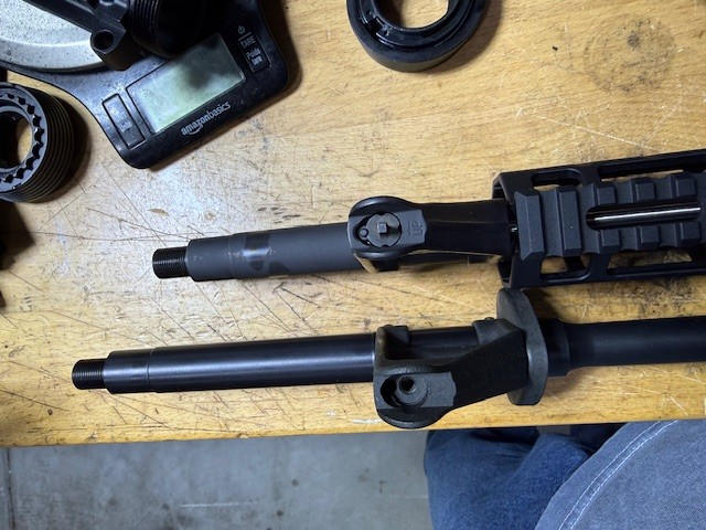 Ballistic Advantage 14.5" 5.56 Government Profile Midlength AR-15 Barrel Modern Series w/ FSB Triangular Handguard Cap - Customer Photo From Richard Johnston