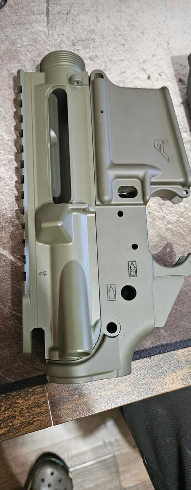 Aero Precision AR-15 Stripped Receiver Set Gen 2 - OD Green - Customer Photo From SD