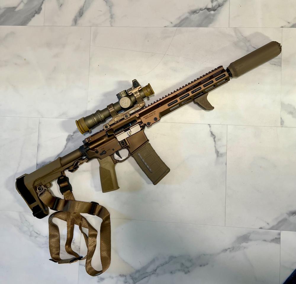 Nightforce NX8 1-8X24mm FFP Rifle Scope - FC-DMX Reticle - FDE - Customer Photo From Patrick Gariepy