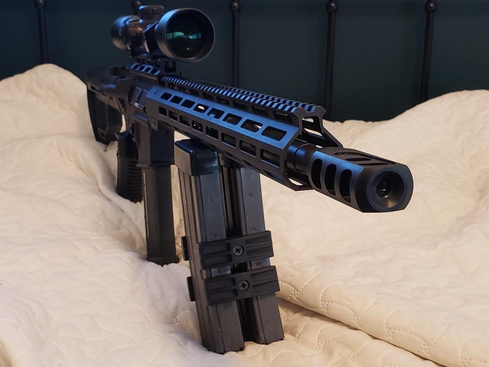 Aim Sports Inc AR-15 Free Float M-LOK Handguard - 15" - Customer Photo From Shawn werner