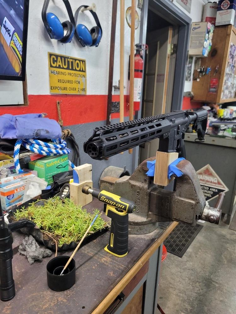 Aim Sports Inc AR-15 Free Float M-LOK Handguard - 13.5" - Customer Photo From Timothy Guzowski